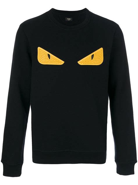 fendi monster eye sweatshirt|fendi online shopping.